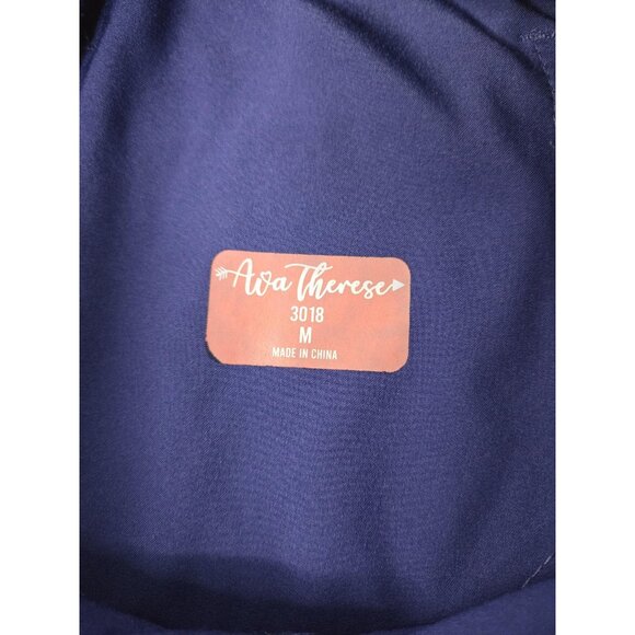 Ava Therese Pants Womens Medium Scrub Cargo Pockets Stretch Drawstring 3018 - Picture 8 of 13